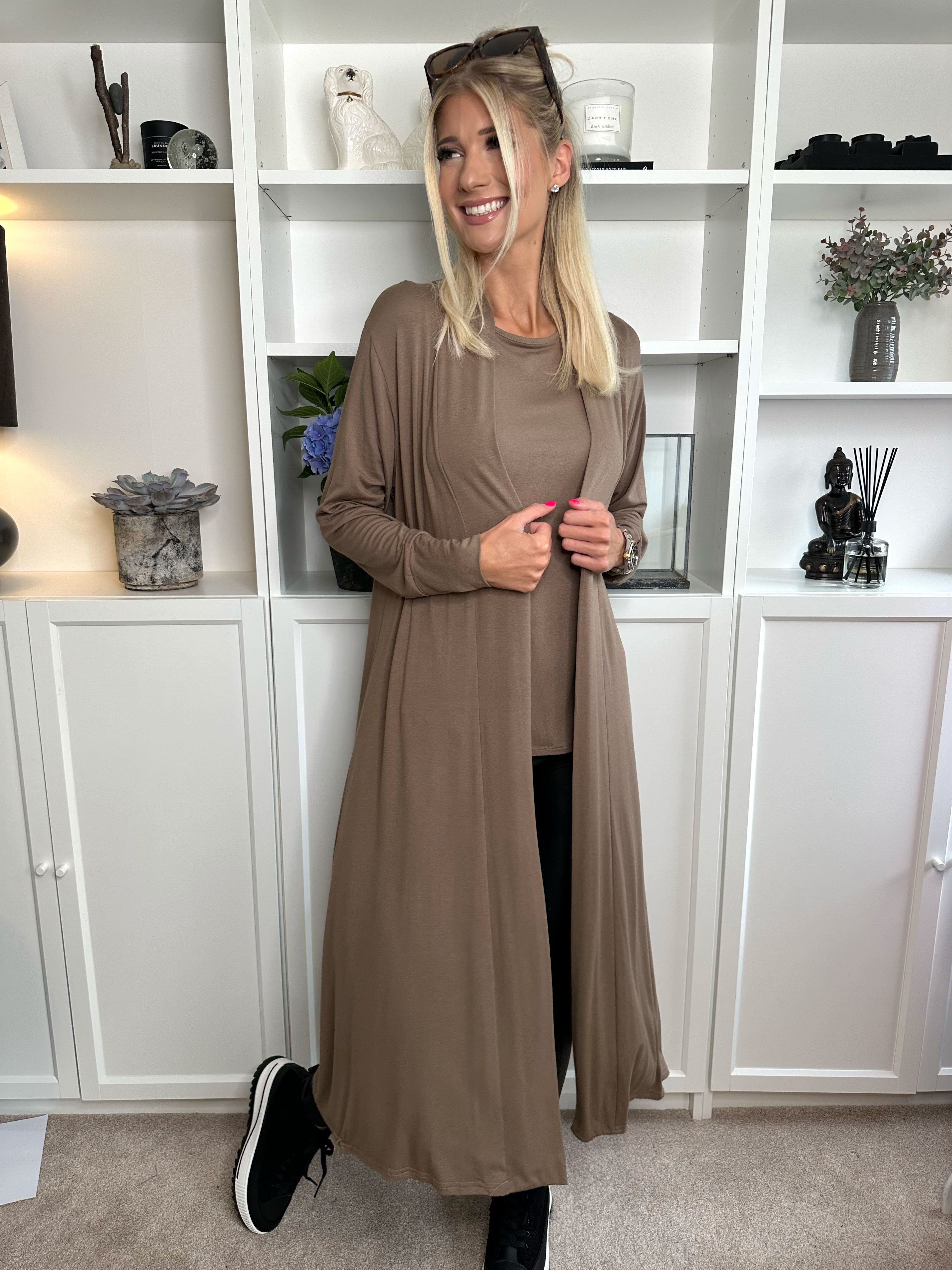 Mikkala - Lang basic cardigan (bestseller)